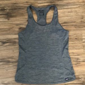 Patagonia capilene gray tank top